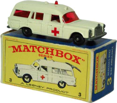 Matchbox 3C rare red interior