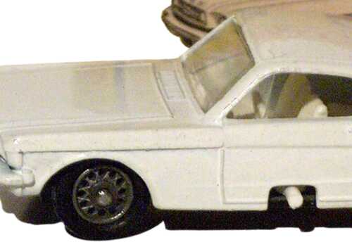 Matchbox 8E rare white & white interior