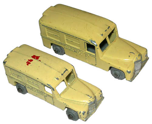 Matchbox 14A and 14B side by side