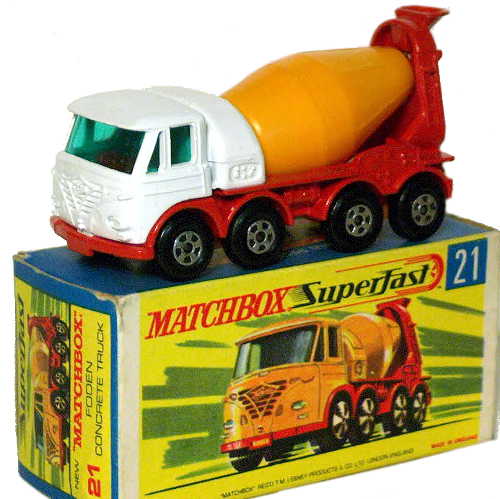 Matchbox Superfast 21 pre-production