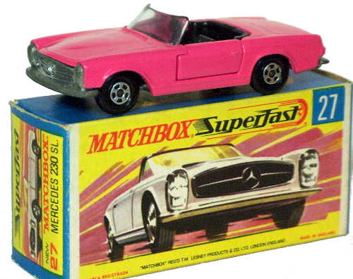 Matchbox Superfast 27 pre-production