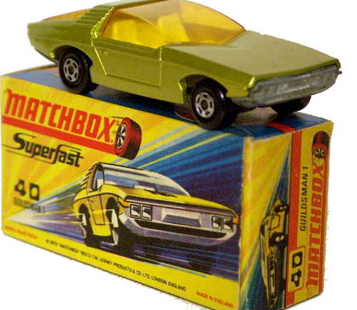 Matchbox Superfast 40 pre-prod colour