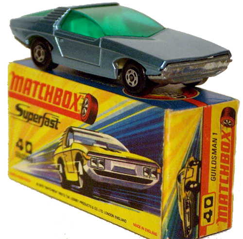 Matchbox Superfast 40 pre-prod colour