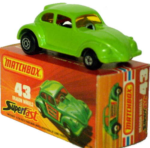 Matchbox Superfast 43 pre-prod colour