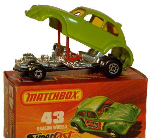 Matchbox Superfast 43 pre-prod colour