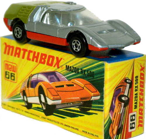 Matchbox Superfast 66B pre-prod colour