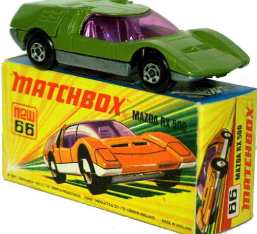 Matchbox Superfast 66B pre-prod colour