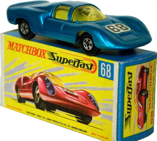 Matchbox Superfast 68 pre-prod colour