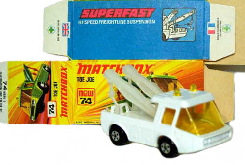 Matchbox Superfast 74 pre-prod colour