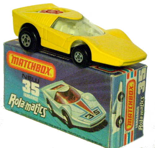 Matchbox Superfast 35B pre-prod colour
