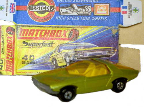 Matchbox Superfast 40 pre-prod colour