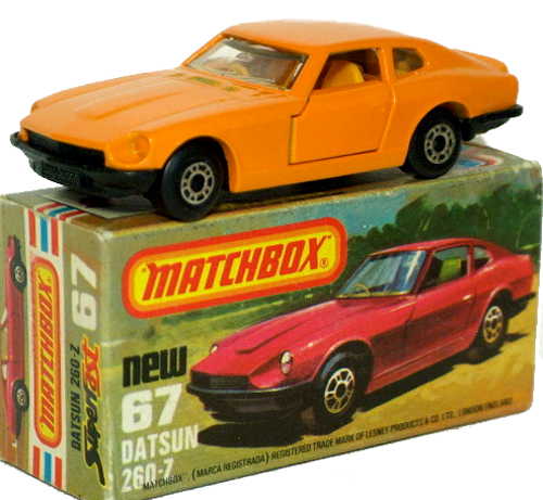Matchbox Superfast 67 pre-prod colour