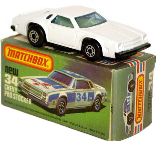 Matchbox Superfast 34 pre-prod colour