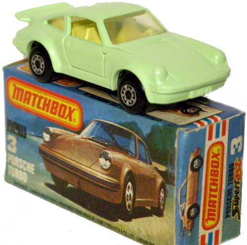 Matchbox Superfast 3C pre-prod colour