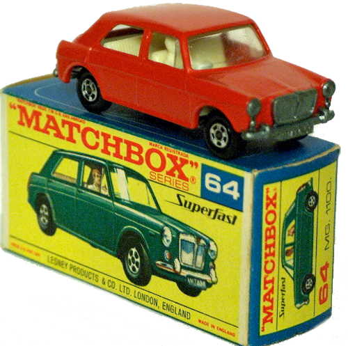 Matchbox Superfast 64A pre-prod colour