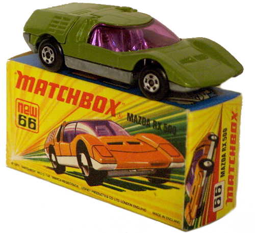 Matchbox Superfast 66B pre-prod colour