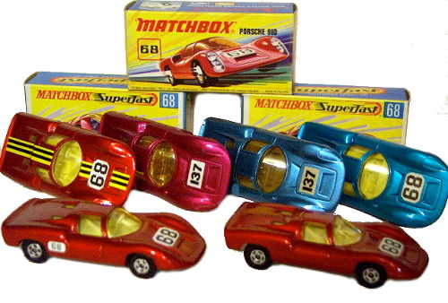 Matchbox Superfast 68 pre-prod colour