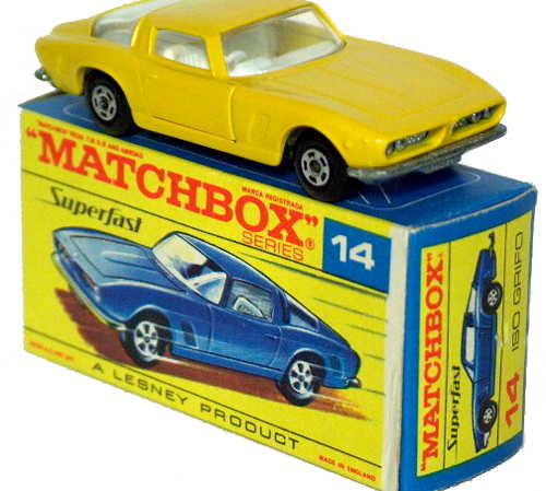 Matchbox Superfast 14 pre-prod colour