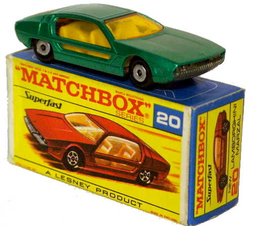 Matchbox Superfast 20A pre-prod colour