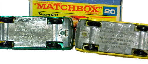 Matchbox Superfast 20A pre-prod colour