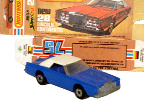 Matchbox Superfast 28C pre-prod colour