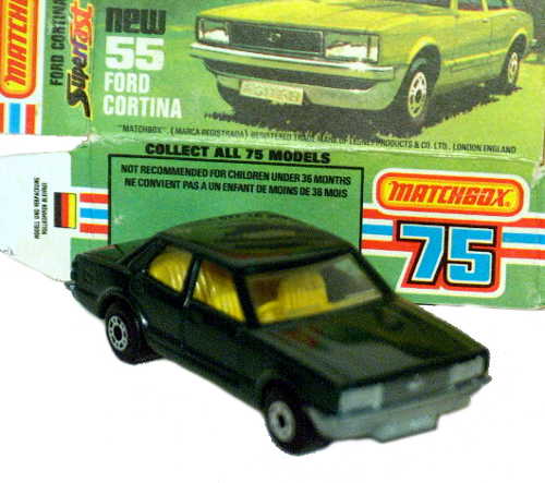 Matchbox Superfast 55 pre-prod colour