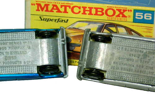 Matchbox Superfast 56A pre-prod colour and wheels