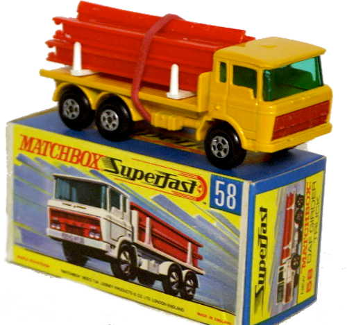 Matchbox Superfast 58A pre-prod colour