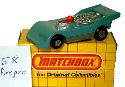 Matchbox Superfast 58 pre-prod colour
