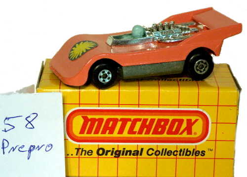 Matchbox Superfast 58 pre-prod colour