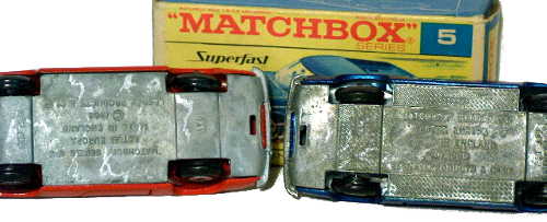 Matchbox Superfast 58 pre-prod colour and wheels