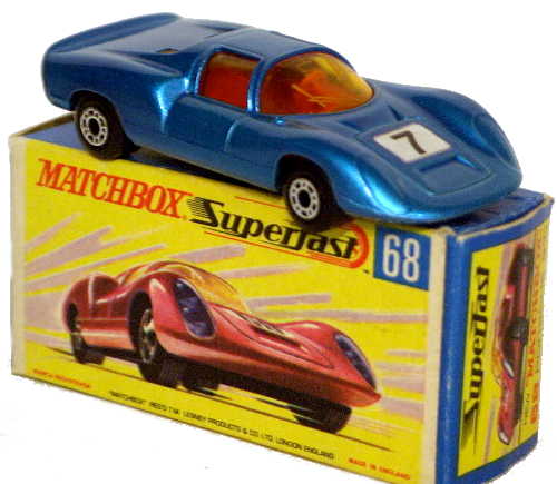 Matchbox Superfast 68 pre-prod colour