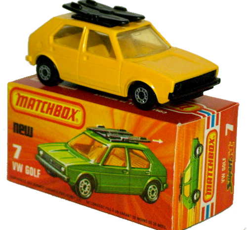 Matchbox Superfast 7C pre-prod colour