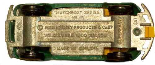 Matchbox Superfast 15 pre-prod colour