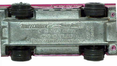 Matchbox Superfast 22C pre-prod colour