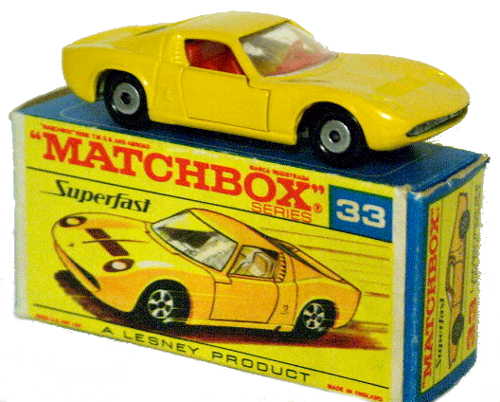 Matchbox Superfast 33A pre-prod colour & wheels