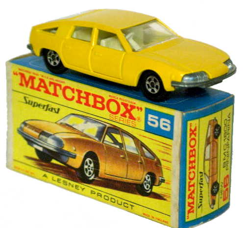 Matchbox Superfast 56 pre-prod colour