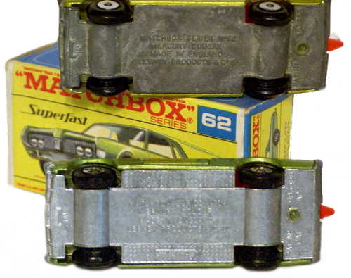 Matchbox Superfast 62A pre-prod colour & wheels