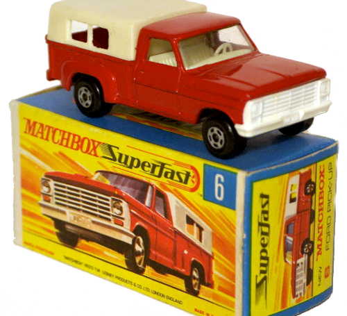 Matchbox Superfast 6 pre-prod colour