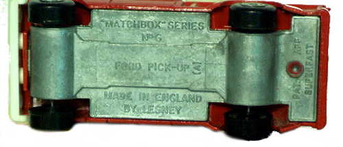 Matchbox Superfast 6 pre-prod colour