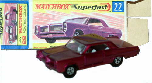 Matchbox Superfast 22A pre-prod. colour