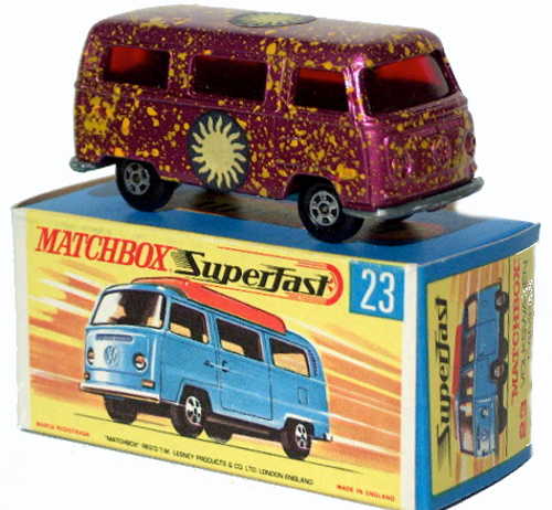 Matchbox Superfast 23A pre-prod colour