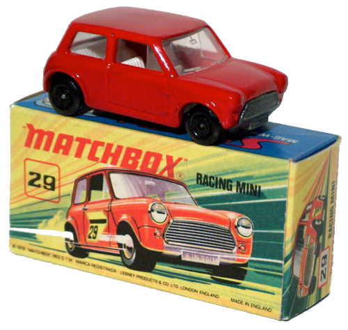 Matchbox Superfast 29 pre-prod. colour