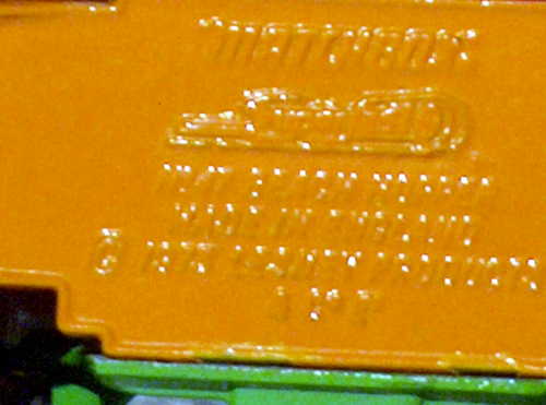 Matchbox Superfast 47 pre-prod colour