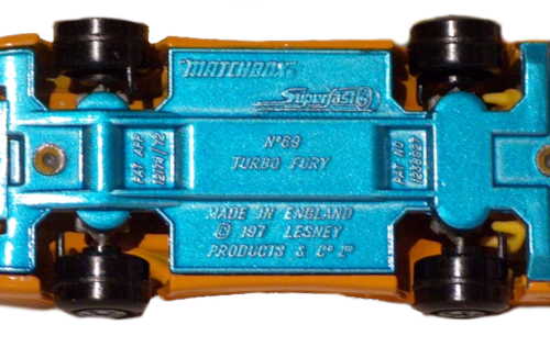 Matchbox Superfast 69B pre-prod colour