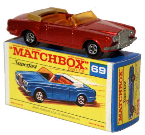 Matchbox Superfast 69A pre-prod colour