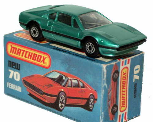 Matchbox Superfast 70D pre-prod colour