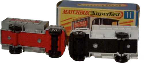 Matchbox Superfast 11A white pre-prod. colour