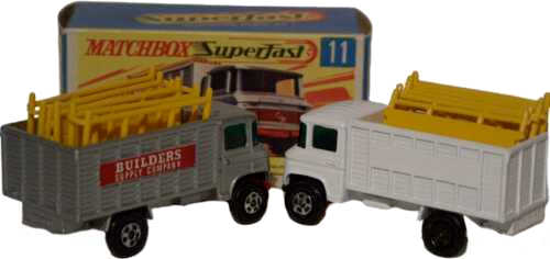 Matchbox Superfast 11A white pre-prod. colour