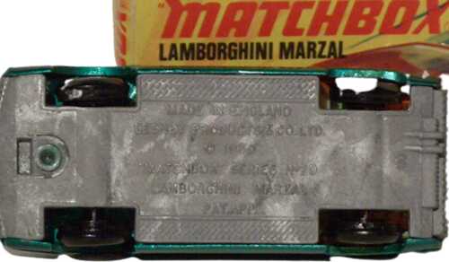 Matchbox Superfast 20A prototype wheels
